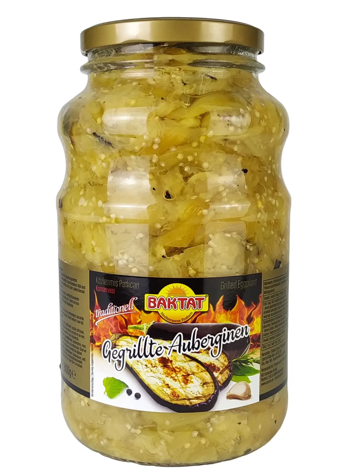 Baktat Közlenmiş Patlıcan 2650 gr ürününün görseli