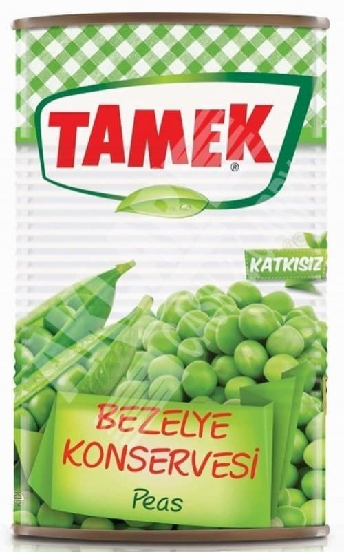 Tamek Bezelye Konservesi 5 kg ürününün görseli