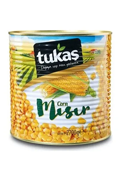 Tukaş Mısır Konservesi 2700 gr ürününün görseli
