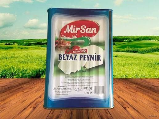 Mirsan Yarım Yağlı Taze Peynir 17 kg ürününün görseli