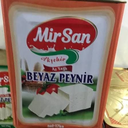 Mirsan Az Yağlı Taze Peynir 17 kg ürününün görseli