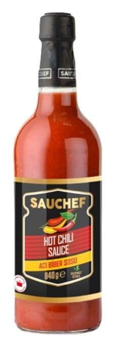 Sauchef Hot Chili Sos 840 gr ürününün görseli