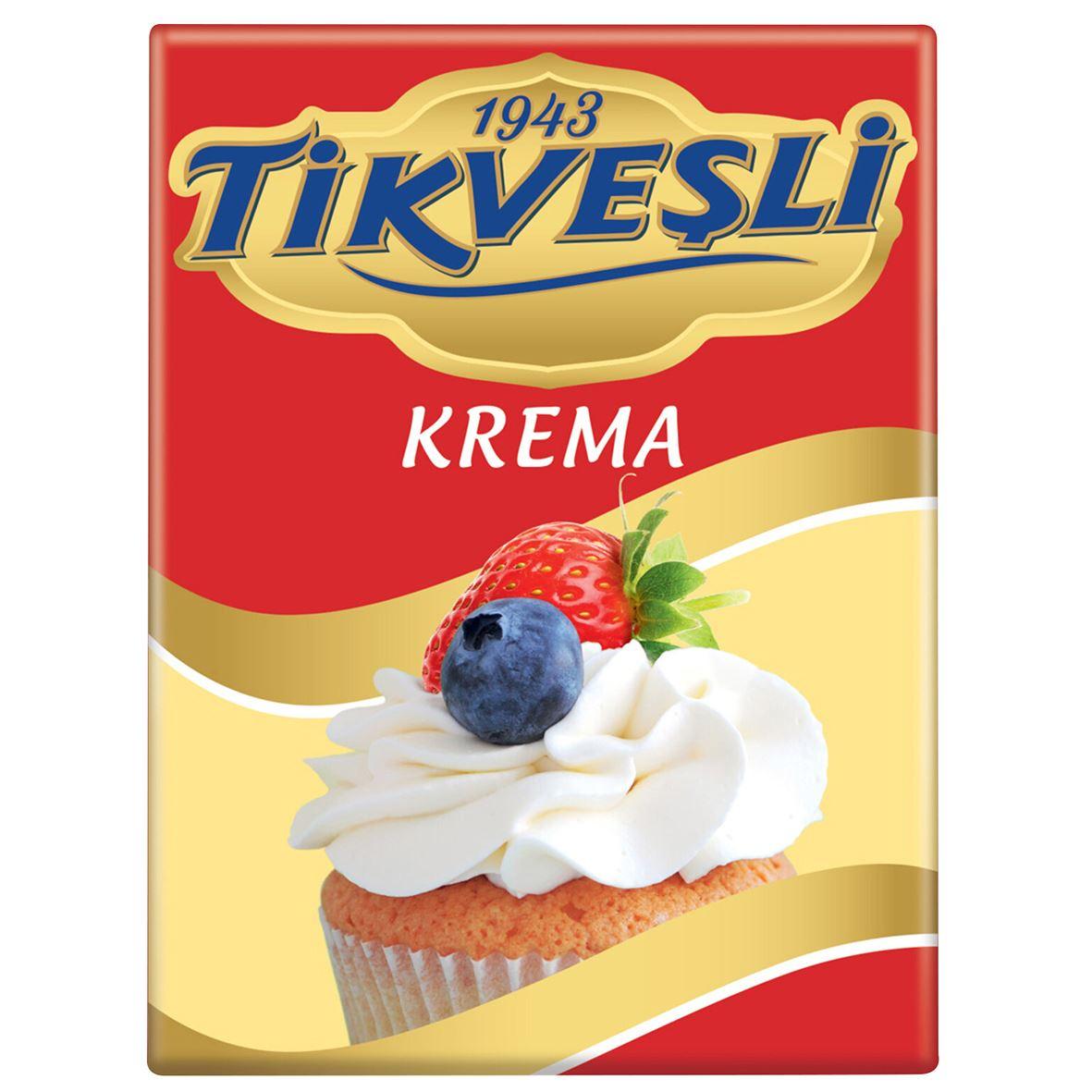 Tikveşli Krema 1 lt ürününün görseli