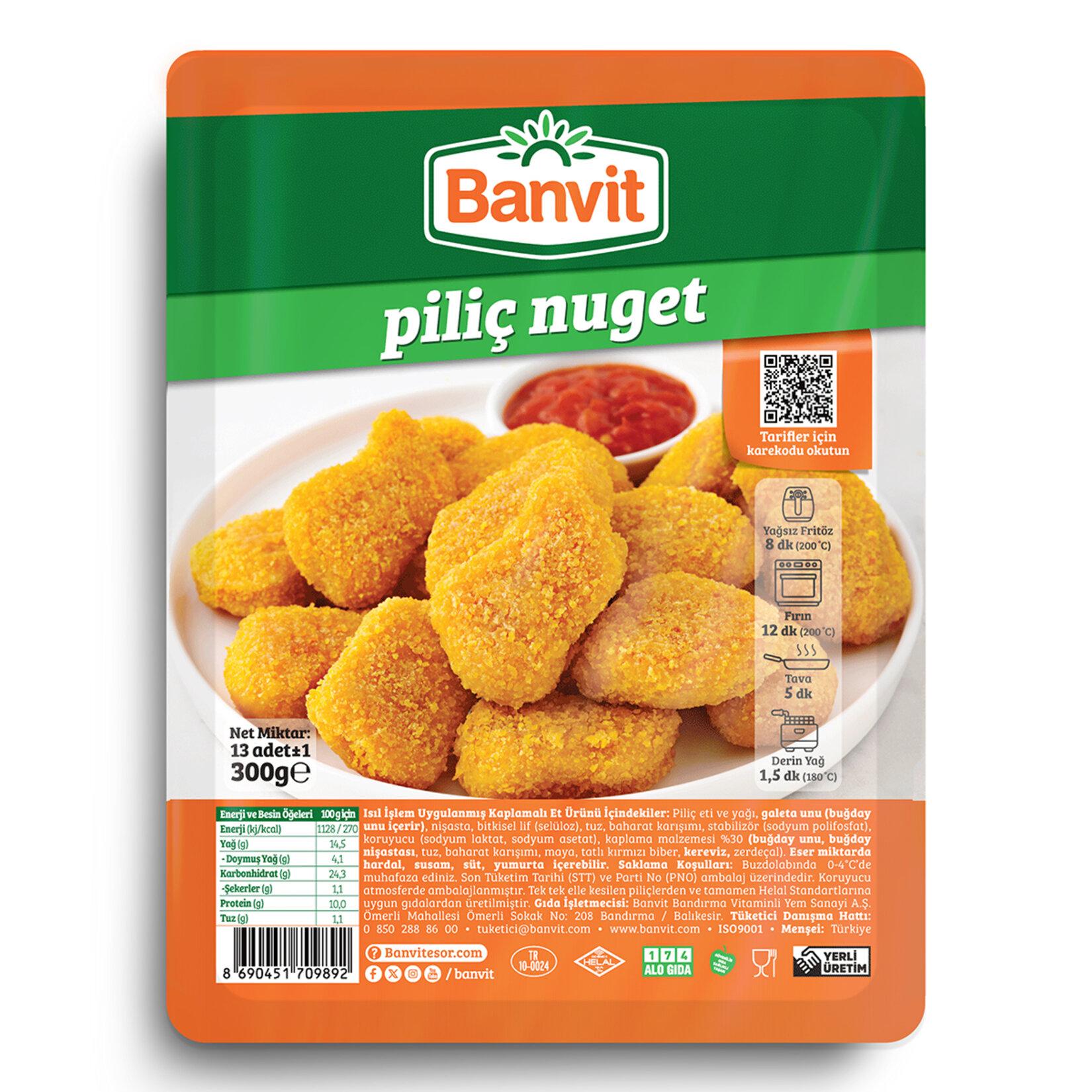 Banvit Donuk Nugget ürününün görseli