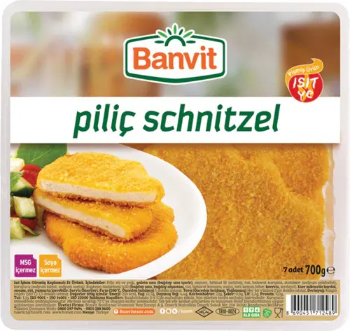 Banvit Donuk Şnitzel ürününün görseli