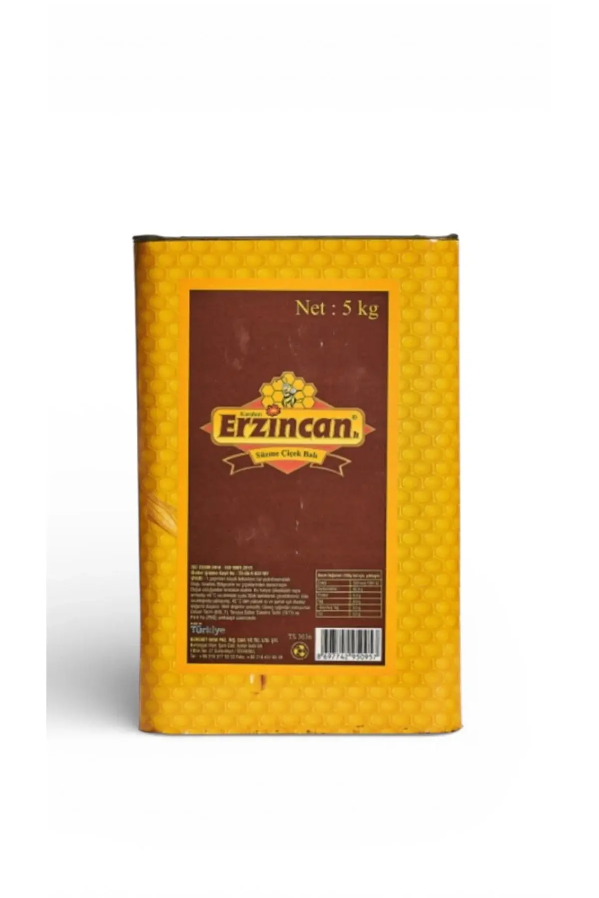 Erzincan Gıda Süzme Bal 5 kg ürününün görseli
