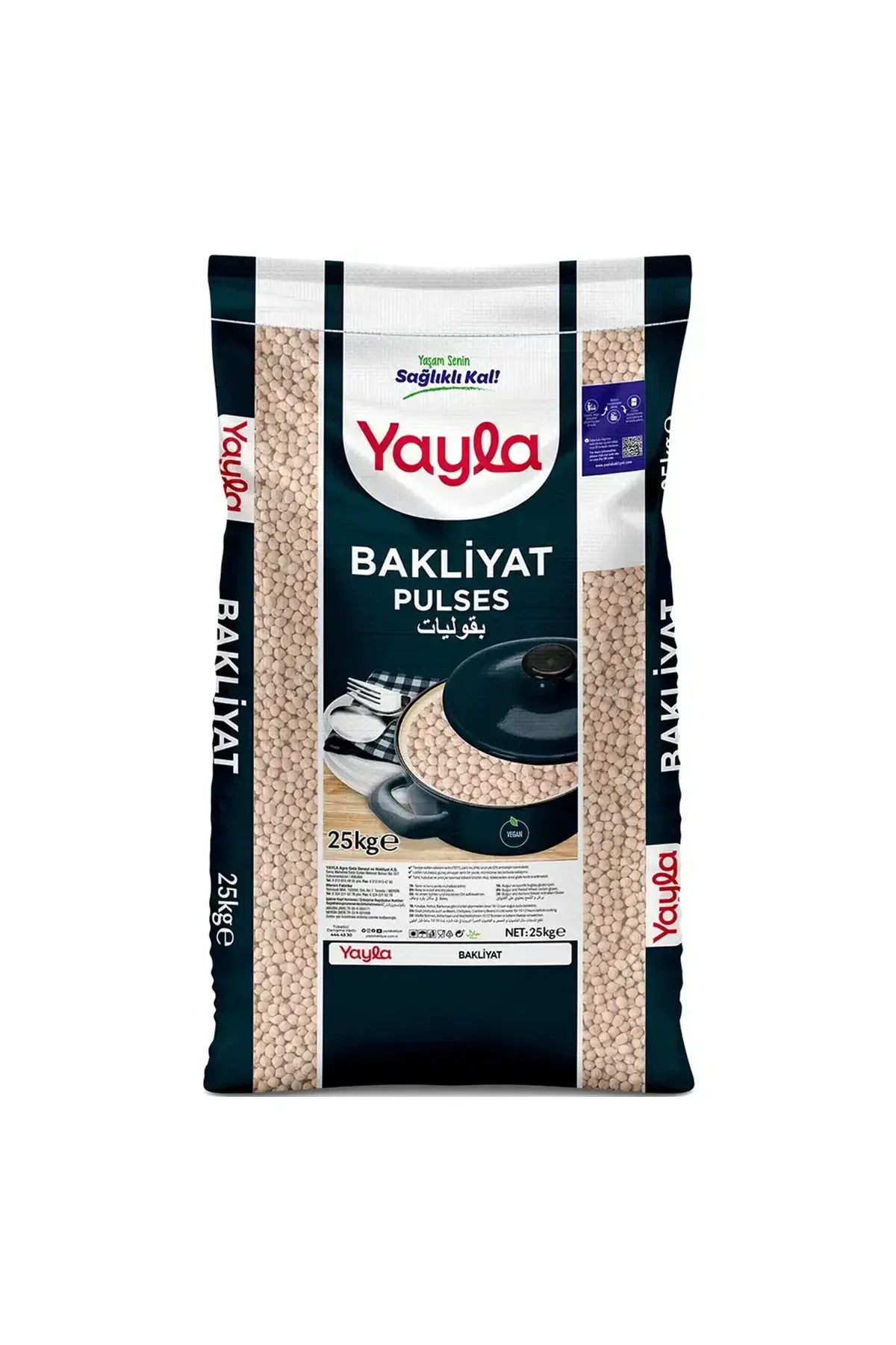 Aybak 12 mm Koç Başı Nohut 25 kg ürününün görseli