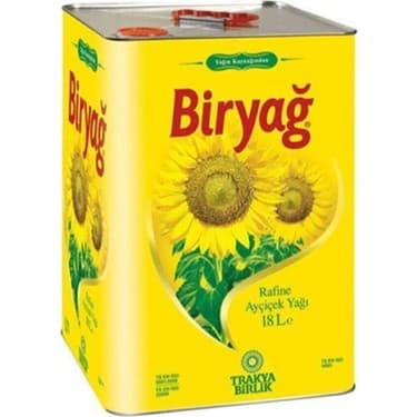 Biryağ 18 lt Ayçiçek Yağı ürününün görseli