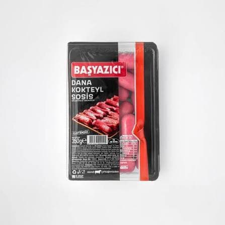 Başyazıcı Dana Kokteyl Sosis 350 gr ürününün görseli