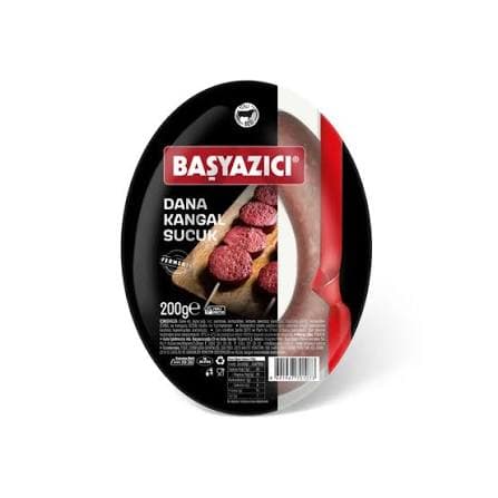 Başyazıcı Vakumlu Kangal Sucuk 200 gr ürününün görseli