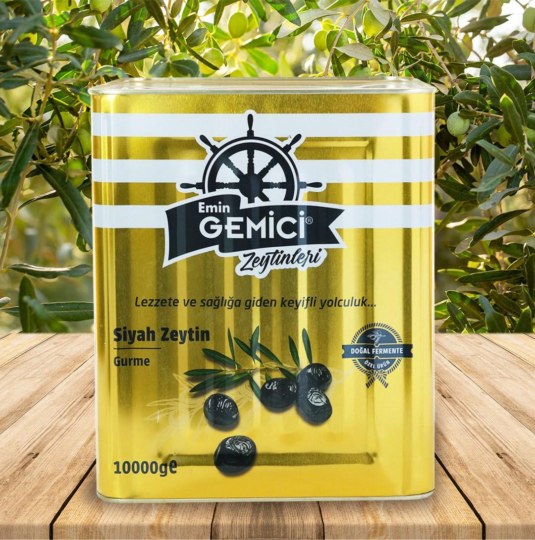 Gemici 230-260 Siyah Zeytin İri ürününün görseli