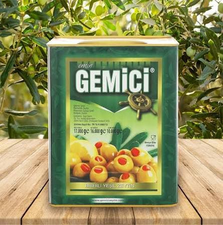 Gemici Biberli Yeşil Zeytin ürününün görseli
