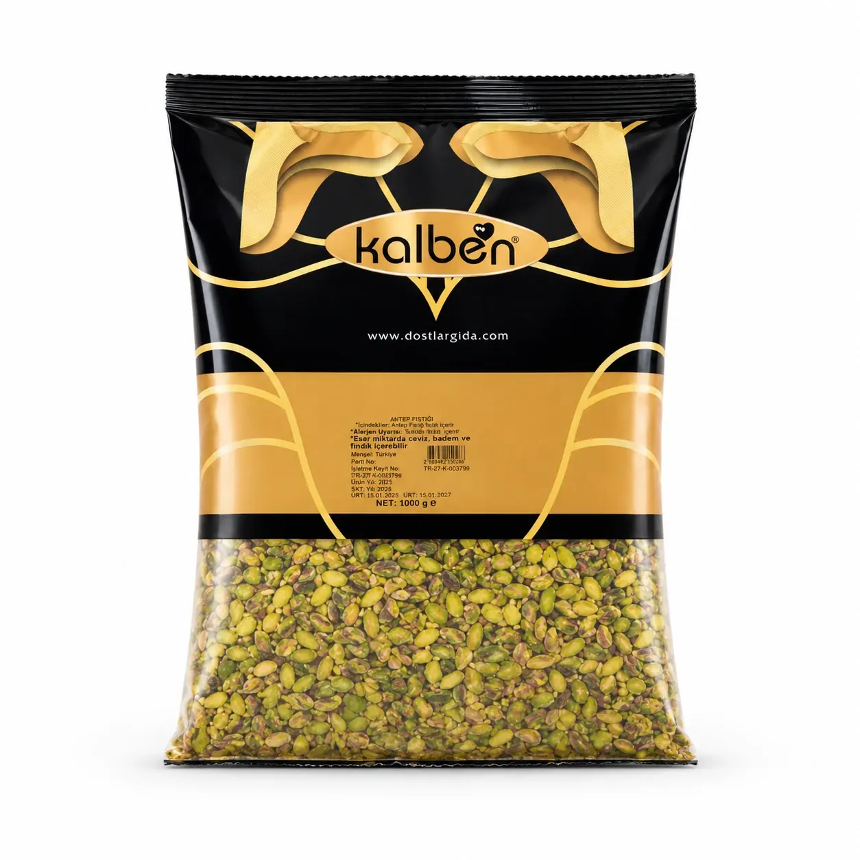 Kalben Pirinç Antep Fıstığı 1000 gr ürününün görseli