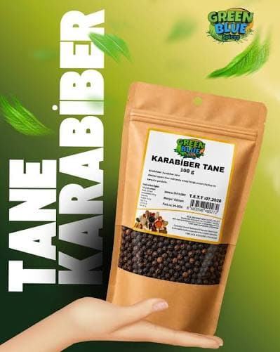 Green Blue Karabiber Tane 1000 gr ürününün görseli