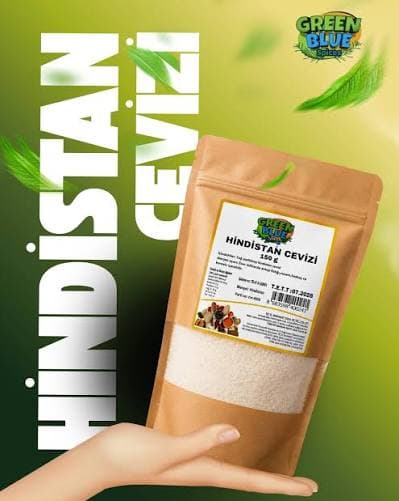 Green Blue Hindistan Cevizi 1000 gr ürününün görseli