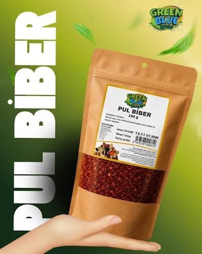 Green Blue Pul Biber 1000 gr ürününün görseli