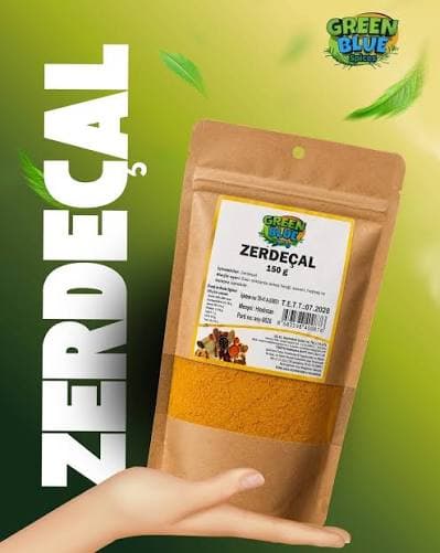 Green Blue Zerdeçal 1000 gr ürününün görseli