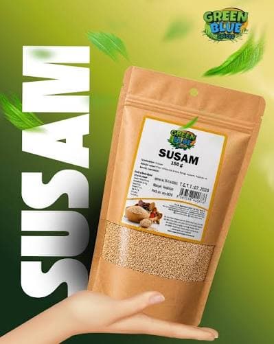 Green Blue Susam Beyaz 1000 gr ürününün görseli
